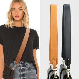 Accessories Bag Parts Accessories Fashion Women Men Wide Shoulder Strap Luxury PU Leather Crossbody Ladies Replacement Belt Purse Handle Part
