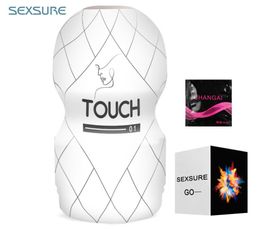 Vacuum Male Masturbators for Men Soft Realistic Artificial Long Vagina Pocket Pussys sexy Toys Masturbator Cup Products5574702
