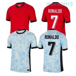 2024 Designer Soccer Jerseys Ruben Ronaldo Portugieser Portuguese Shirt Men Kids Kit Sets Competition Team Portugals Tops