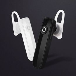 M165 Wireless Bluetooth Earphone In-ear Single Mini Earbud Hands Free Call Stereo Music Headset with Microphone for Smart Mobile Cell P Wagf