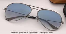 WholeBrand Aviation glass lenses Gradient sunglasses men women uv400 sun glasses Male 58mm 62mm lens gafas de sol mujer sungl7727911