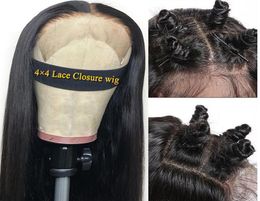 Human Hair Wigs Lace Front Human Hair Wigs 44 Lace Closure Wig Brazilian Straight Hair Wig For Black Women Fairgreat Lace Frontal9444918