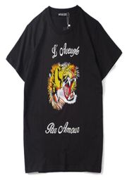 2019 Summer Designer T Shirts For Men Tops Tiger Head Letter Embroidery T Shirt Mens Clothing Brand Short Sleeve Tshirt Women Tops3458190