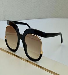 Popular fashion new sunglasses 863 women design big glasses specially round frame generous elegant style top quality uv400 with bo2418313