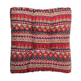 Pillow 50cm Bohemian Style Square Floor Chair Pads Seat Dining Patio Office Indoor Outdoor Garden Sofa Buttocks Seating