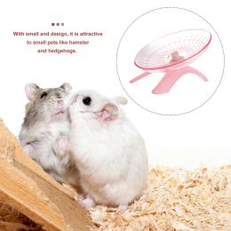 Hamster Flying Saucer Wheel- Silent Running Exercise Wheel for Hamsters Gerbil Rat and Small Animals