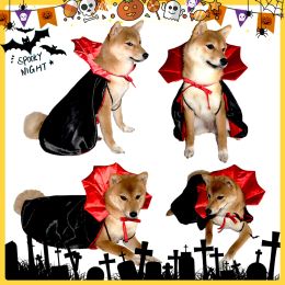 Cat Costumes Cosplay Costume For Kittens Dog Clothes Cloak Shape Bat Pattern To Add Halloween Atmosphere For Cats Rabbit Dog