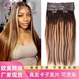 Loose Deep Wave Lace Human Hair Wigs Hair clip in hair wig clip body wave hair extension human hair
