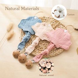 5PCS Pacify Toys Baby Toy Wooden Stroller Clip Baby Moving Stroller Personalised Cotton Shell Shape Pacifier Chain Pacifier Storage Gift For Baby