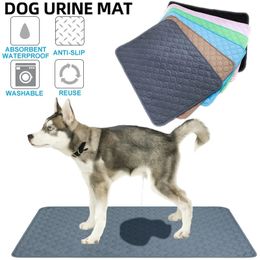 Dog Pee Pad Blanket Reusable Highly Absorbent Diaper Washable Puppy Training Pad Pet Bed Urine Mat for Pet Car Seat Cover 240531