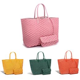 Bags ANJOU Saints Large Mother Tote Shopping Designer Bags for Women, 2Piece Set Clutch Luxury Crossbody Handbag, Shoulder Travel Work