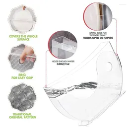 Kitchen Storage Premium Rice Paper Water Bowl Spring Roll Reusable Holder Bpa-free Dishwasher Safe Summer For