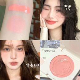 Multifunctional Blush Eyeshadow Cream Makeup Blush Palette Long Lasting Purple Pink Cheek Rouge Contouring Blush Cream Cosmetic