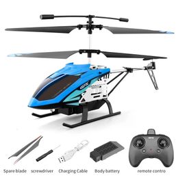 Remote Control Helicopter M5 Altitude Hold 35 Channel RC Helicopters with Gyro Indoor Flying Aeroplane Drone Toy Christmas Gift 240531