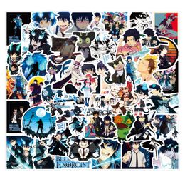 50PcsLot Blue Exorcist Anime Sticker Pack For Kids Toys Laptop Diy Motorcycle Skateboard Suitcase Phone Case Notebook Car Decals 4053266
