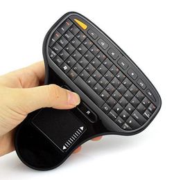 N5903 Mini Palmsized 24G Wireless Keyboard and Mouse Combo with Touchpad for PC Android TV BOX Smart TV1315908