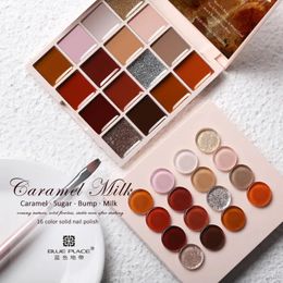 Nail gel polishing solid nail gel palette canned cream gel autumn and winter durable design semi permanent soap nail varnish 240520