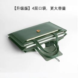 Briefcases Briefcases 15 6 Inch Macbook Laptop Bags For Men Luxury Handbags Women Designer Document Bag Brief Case Fashion PU Leather318N