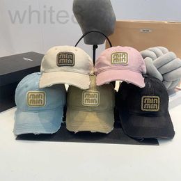 Ball Caps designer New Curved Eaves Letter Baseball Hat Spring/Summer Leisure Sunscreen Fashion Trend Hip Hop Round Top Duck Tongue H8DS