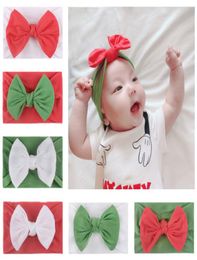 2019 Europe and the United States baby hair accessories children039s Christmas nylon stockings bow hair band Headbands whol6555415