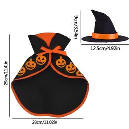 Cat Costumes Cosplay Costume For Kittens Dog Clothes Cloak Shape Bat Pattern To Add Halloween Atmosphere For Cats Rabbit Doggy