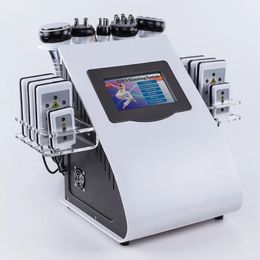 40k Ultrasonic Cavitation Slimming Machine liposuction 8 Pads Laser Vacuum Multipolar RF Skin Care Salon Spa Fat Burning Massager