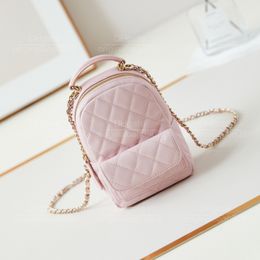 12A Top Quality Designer Shoulder Bags Classic Litchi Grain Small Backpacks Design Hardware Embellment Minimalist Style Women's Luxury Backpack With Original Box.
