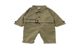 Boys Jumpsuit 2020 new fashion baby jumpsuit cotton long sleeve girls one piece clothing kids rompers baby onesies toddler clothes4792829