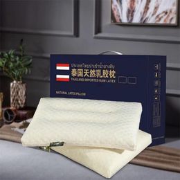 Pillow Thailand Particle Latex Will Sell Gift Adult Massage Cervical Spine PillowCurved Memory Foam S
