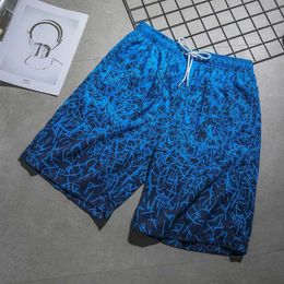 Men's Shorts Harjauku Abstract Line Pattern Board Shorts 3D Printing Mens Outdoor Leisure Sportswear Gym Shorts Men Swim Trunks Clothing 4XL z240531