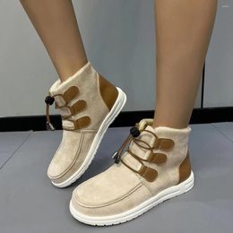 Casual Shoes Large Size And Velvet Inner Low-top Women's 2024 Autumn Winter Women Wear Warm Thick Soled Cotton