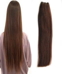 2 Brazilian Straight Human Hair Hair Weaving 1 Piece 100 no remy Human Hair Weft Thick Bundles 8quot 26quot7538267