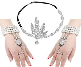 Other Event Party Supplies Great Gatsby Inspired Leaf Simulated 1920s Jewelry Set Costume Accessories 20s Flapper Pearl Headband3609994