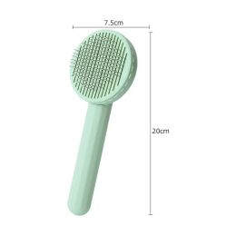 Grooming Dogs Pet Hair for s Slicker Tool Self Scraper Brush Removal Cat Accessories Remover Comb Cleaning