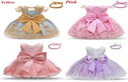 New Year Costume for Baby Girls Princess Dress 3 6 9 12 18 24 Months Toddler Kids Christmas Party 1st 1 2 Year Old Birthday Gown Q7369725