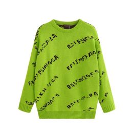 디자이너 스웨터 프랑스 패션 스웨터 남성 여성 하이 스트리트 니트 점퍼 까마귀 니트 땀 가디건 스웨트 셔츠 m-3xl