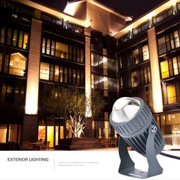 JML LED Floodlight One Beam Light 10W Spot Lamp AC85-265V IP67 Narrow Beam Spotlight for Outdoor Decor Landscape Lighting 284F