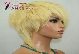 VanceHair 613 Full Lace Perücken Kurzhaarpixie geschnittene Bob -Perücken für Women30671656658204