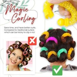Hair Curler HairDonuts Hair Styling Roller Hairdresser Bendy Curls No Heat Spiral Curls DIY Tool for Women Hair Accessories