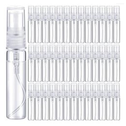 Storage Bottles 10pcs 2ml - 10ml Mini Refillable Sample Perfume Glass Bottle Travel Empty Spray Atomizer Cosmetic Packaging Container