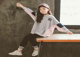 Teenage girls Clothing Set 8 9 10 12 13 Y Sports Suit Children Outfits Baby Girl School Costume Cotton toddler girl fall clothes 28533601