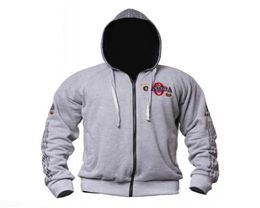 OLYMPIA Men Gyms Hoodies Fitness Bodybuilding Sweatshirt Pullover Sportswear Man Workout Jacket Hoodie Clothing 2111104767054