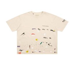 summer Japan Splash Ink Hand Painted Print t shirt Men Women Fashion Tee Street Casual cotton Tshirt1572772