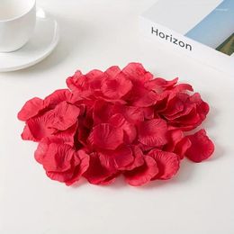 Decorative Flowers 1 Packs Wedding Supplies Prop Proposal Petal Non-woven Rose Room Decoration Holiday Party