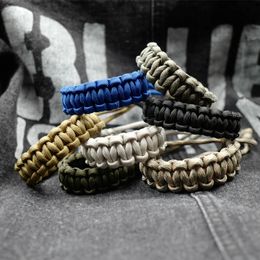 Arrival Adjustable Survival Emergency 550 Paracord Bracelet Parachute Cord For Camping Hiking Outdoor 240531