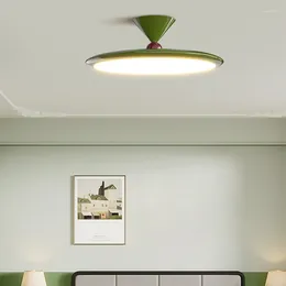 Ceiling Lights Creative Bedroom Light Study Circular Home Decor LED Nordic Living Room Lighting Fixture Fixtures