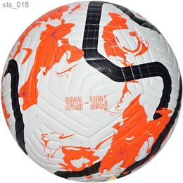 Balls Size 5 Football Professional League Tournament Football PU Hot Key Seamless Kicking Indoor and Outdoor Games Football H240531
