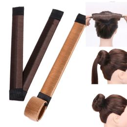 4Colors DIY Tool Hair Accessories Synthetic Wig Donuts Bud Head Band Ball French Twist French Magic Bun Maker Sweet Hair Braider