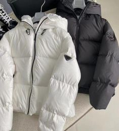 puffer jacket for women Mens black down jacket downs parkas Street wear winter outdoor coats Warm designer coat hooded parka short9840564