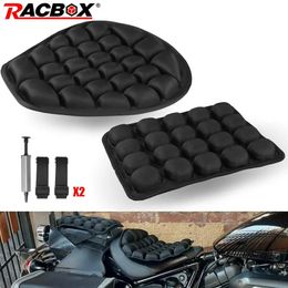 Inflatable motorcycle seat cushion Lycra elastic pressure reducing breathable cool universal dirt bicycle supplies TPU seat air cushion 240521